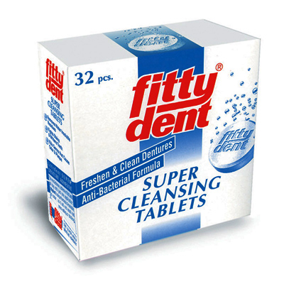 Fittydent cleansing tablets