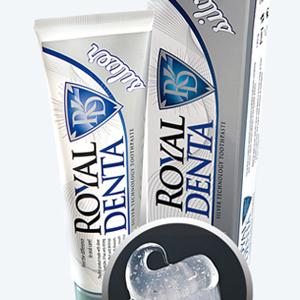 Зубная паста ROYAL DENTA Silver, 130 гр.